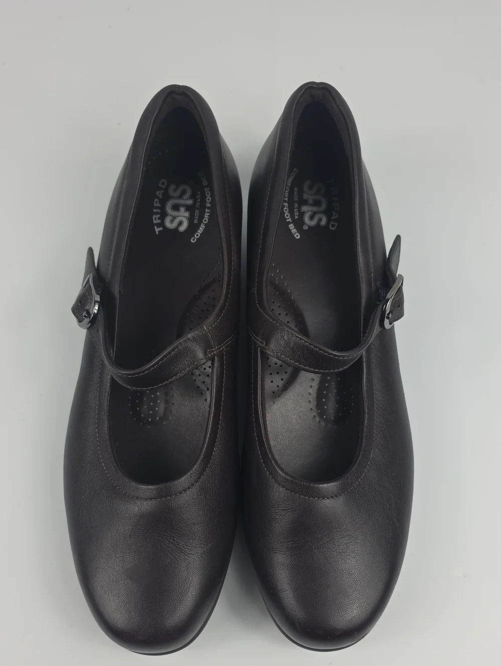 SAS Maria Leather Mary Jane Comfortable Clogs Women's Size‎ 9.5